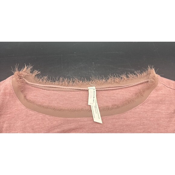 FP Movement Free People PINK Twist Front Short Sleeve T-shirt Sz XS - Picture 9 of 10